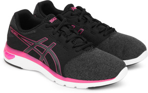 Asics women's gel moya walking shoes - black/pink outlet
