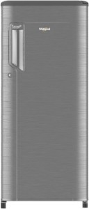 Whirlpool 190 L Direct Cool Single Door 3 Star (2020) Refrigerator(Lumina Steel, DIRECT COOL 190 LTRS 205 IMPC PRM 3S LUMINA STEEL)