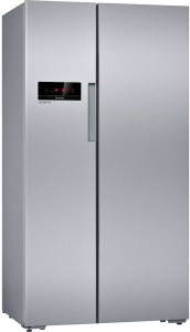 Bosch 604 L Frost Free Side by Side Refrigerator(Silver, KAN92VS30I)