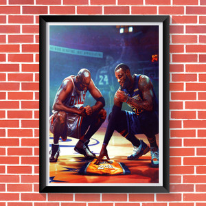 Michael Jordan and Lebron James and Kobe Bryant RIP Basketball