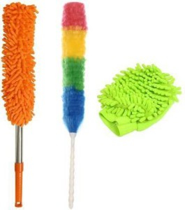 Vararo Multipurpose Microfiber Washable Dusters for Cleaning,Dusting Brush,  Colorful Static Duster and Mitt Gloves Cleaning Kit Cleaning Brush, Duster  Price in India - Buy Vararo Multipurpose Microfiber Washable Dusters for  Cleaning,Dusting Brush