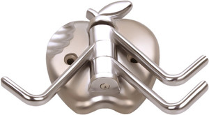 Doyours Apple Multipurpose for home & kitchen 3 - Pronged Hook Rail