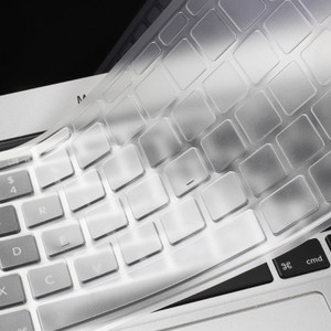 Saco Ultra-Thin Transparent Chiclet Keyboard Skin Protector Cover for Lenovo Ideapad 100 80MJ00A9IN 15.6-inch (Celeron N2840/4GB/500GB/DOS/Integrated Graphics) Keyboard Skin