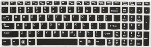 Neon L15G40BL-183 Silicon Rubber Protector cover For Lenovo Y570d 15.6 Inch Black Keyboard Skin