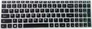 Illios KSLE15-09 Silicon Rubber Protector cover for Lenovo G50 80L0006HIN 15.6-inch Laptop Keyboard Skin