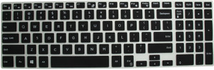 Saco Silicone Chiclet Protector Cover Fit for Dell Inspiron 5558 X560182IN9 Laptop Keyboard Skin