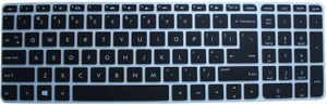 Saco Silicone Chiclet Protector Cover Fit for HP Pavilion 15-AB035TX Laptop Keyboard Skin
