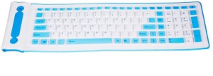 Shrih SKU SH-0051 Wired USB Laptop Keyboard(White)