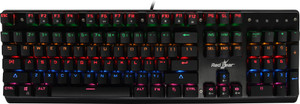 Redgear MK881 Invador professional mechanical keyboard with Kailh blue switches, Lighting effect and windows key lock Wired USB Gaming Keyboard