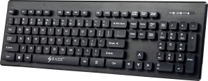 Zazz ZKB0037 Wired USB Laptop Keyboard