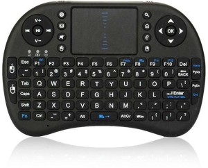 Shrih SH-1104 2.4GHz Touchpad Wireless Laptop Keyboard(Black)