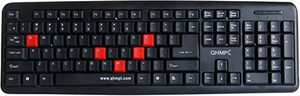 QHMPL Qhm7403 New Wired USB Laptop Keyboard