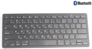 Callmate Bluetooth Keyboard with B.T USB Dongle - Grey Bluetooth Laptop Keyboard