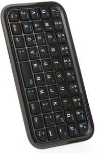 HiTechCart Mini Wireless Handheld 49 Key Bluetooth Tablet Keyboard