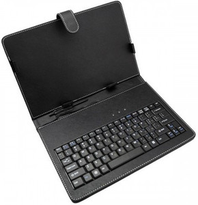 A Connect Z Stylish KBD-001-AcZ-104 Wired USB Tablet Keyboard