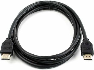 nelco electronics centre HDMI CABLE 3 METER 3 m HDMI Cable(Compatible with tv, computer, projector, laptop, cctv dvr, ps3, xbox 360, Black)