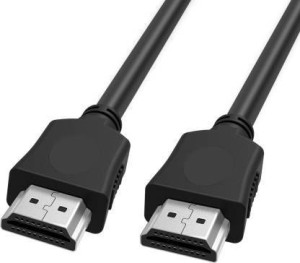 Leyden SE-00HC1.5, HEAVY HDMI 1.5Mtr 1.5 m HDMI Cable (Compatible with Mobile, Laptop, Tablet, Mp3, Gaming Device, Black, One Cable) 2 A 1.5 m PVC HDMI Cable(Compatible with TV, COMPUTER, CAMERA, LAPTOP, MOBILE, Black, One Cable)