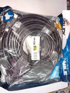 GVISION GH-23 30 m HDMI Cable(Compatible with TV, Computer, Gaming, Black, Pack of: 5)
