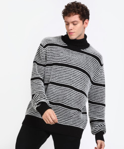 Calvin klein 2025 white turtleneck sweater
