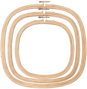 Square Wooden Embroidery Hoop