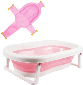 Safe-o-kid Bath Tub and Anti Slip Bathing Support Soft Net Mesh -1