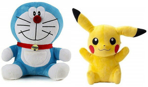 Big doraemon sale teddy bear online