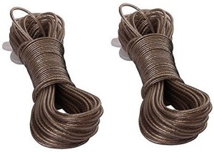 OSSDEN (Pack of 2) 20 Meter Cloth Hanging Rope For Drying Clothes PVC  Coated Copper, Plastic Clothesline Price in India - Buy OSSDEN (Pack of 2)  20 Meter Cloth Hanging Rope For