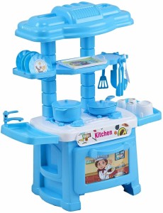 Blue store kitchen toy