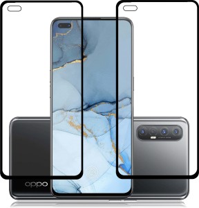 PhoneBukket Edge To Edge Tempered Glass for Oppo Reno3 Pro