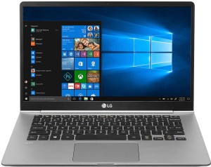 LG Gram 14 Core i5 10th Gen - (8 GB/256 GB SSD/Windows 10 Home) Gram 14Z90N Laptop(14 inch, Dark Silver, 0.999 g)