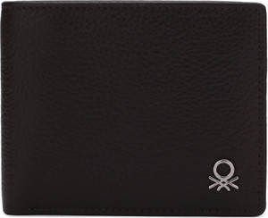 United Colors of Benetton Men Brown Genuine Leather Wallet 18C Price in India Flipkart