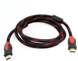 vaghanitechnologies HDMI 70 1.5 m HDMI Cable(Compatible with TV, laptop, camera, Red, Black)