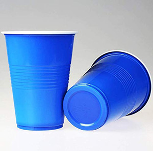 Blue 2024 plastic glasses