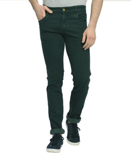 dark green colour jeans