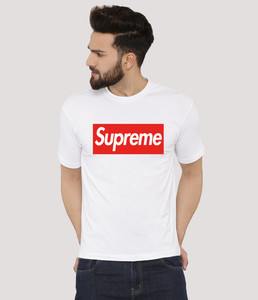 supreme printed t shirt