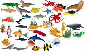 Plastic sea creatures hotsell argos