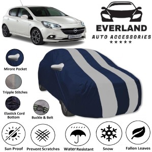 EverLand Car Cover For Opel Corsa (With Mirror Pockets) Price in