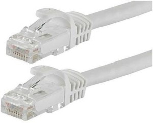Rolgo1 High Speed RJ45 cat6 Ethernet Patch Cable LAN Cable Internet Network Computer Cable 3 Meter 3 m LAN Cable 3 m LAN Cable(Compatible with Computer, Laptop, White)