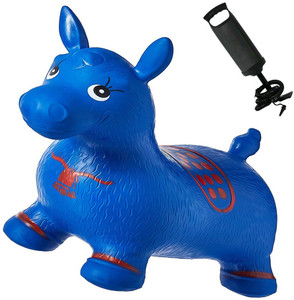 Blue horse clearance hopper