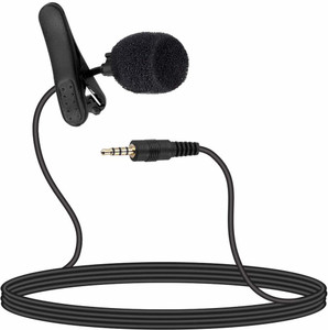 Finaux 3.5mm Clip Microphone For Collar Mike for Voice Recording