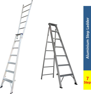 Flipkart SmartBuy 7 Step Dual Purpose Aluminium Ladder Price in