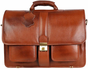 Leather office sales executive bags