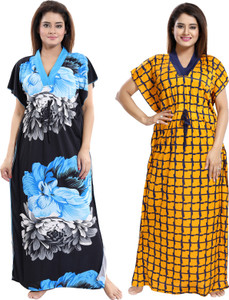 Flipkart women's cotton nighties outlet
