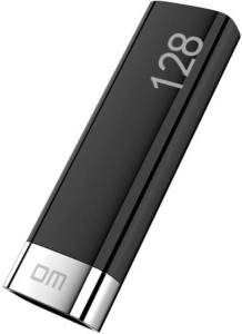 DM PD138 128GB Pendrive Lipstick USB 3.0 High-Speed Pendrive Security Stick for PC, Laptop, Mac Book, Computer 128 GB Pen Drive(Black)