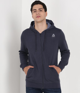REEBOK Full Sleeve Solid Men Sweatshirt Flipkart