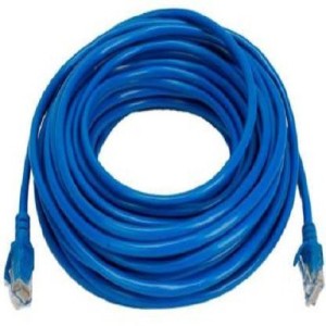 Rolgo1 CAT5 High Speed Lan Ethernet RJ45 Patch Cable 20 m LAN Cable 20 m LAN Cable(Compatible with Computer, Laptop, Blue)