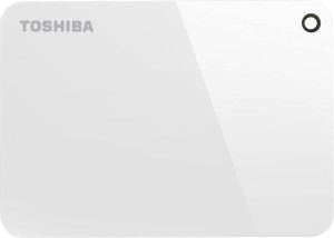 TOSHIBA Canvio Advance 4 TB External Hard Disk Drive(White)
