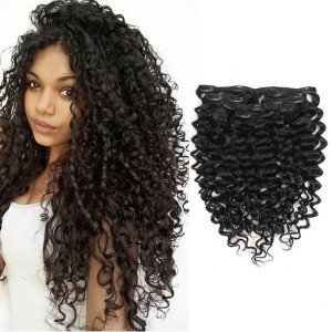 A B S 5 Clips Premium Quality Black Wavy/Curly Hair Extension Price in  India - Buy A B S 5 Clips Premium Quality Black Wavy/Curly Hair Extension  online at Flipkart.com