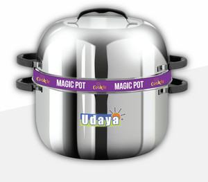 Udaya Cook It Magic Pot Pot 25 cm diameter 1 L capacity Price in India Buy Udaya Cook It Magic Pot Pot 25 cm diameter 1 L capacity online at Flipkart