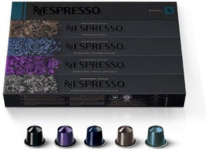 Nespresso Sleeve Kazaar Dharkan Ristretto Arpeggio and Roma